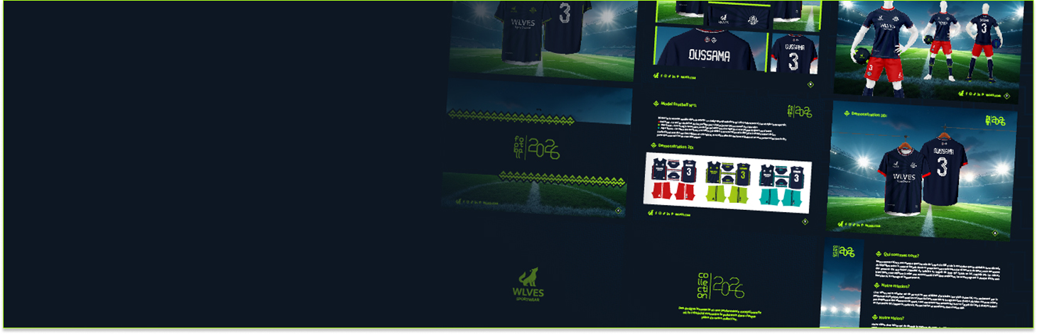 Jersey collection background